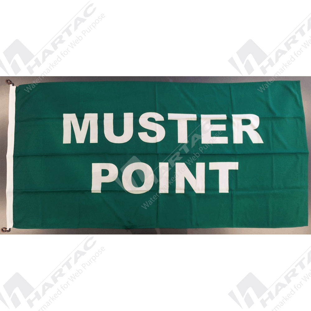 Emergency Information Signs 1800 900 Flag Muster Point Inc Clips Company Name Hartac Australia