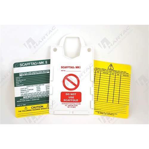 Scaffold Tagging System - Scafftag Mk II Complete Kit - Company Name ...