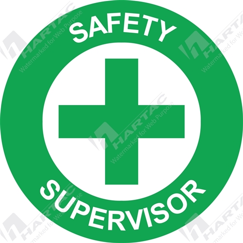 PPE Hard Hat Fall Protection Symbol Label / Sticker - White Reflective