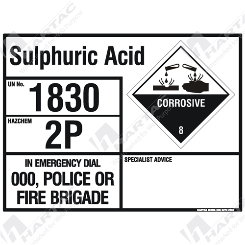 sulfuric acid msds