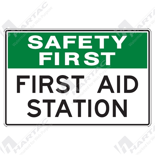 Emergency Information Signs - Emergency Info Sign First Aid Station