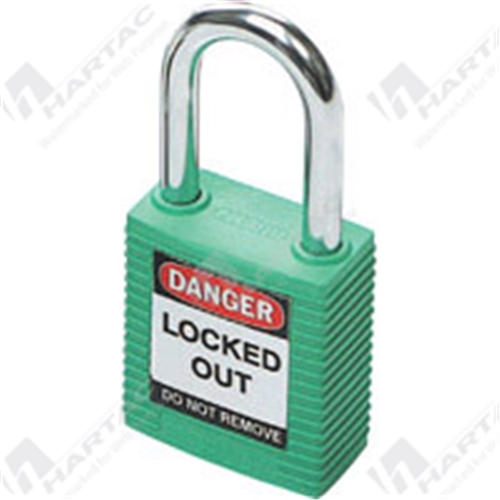 Isolation Padlocks - Brady Safety Plus Padlock w/ 38mm Shackle ...