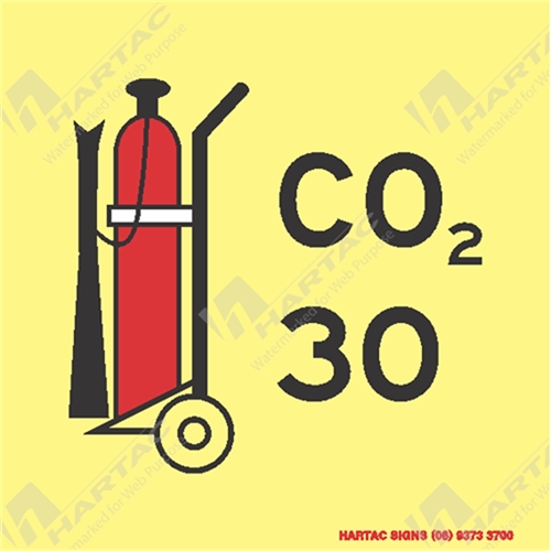 IMO Fire Control Symbols - Marine Sign Fire Control Wheeled CO2 Fire ...