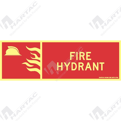 Fire Equipment Signs - Marine Sign Fire Equipment Fire Hydrant ...