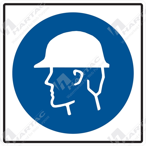 Mandatory Pictograms - Mandatory Sign (Pictograms) Head Protection ...