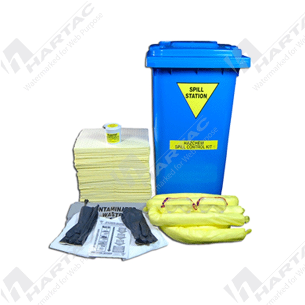 Hazchem Spill Kits Hazchem Spill Kit 205l W 240l Bin Company Name